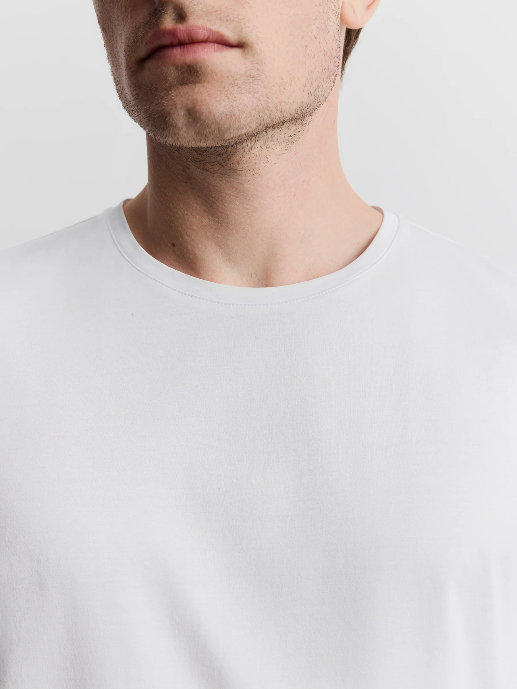 Mercerised cotton T-shirt - Image 4