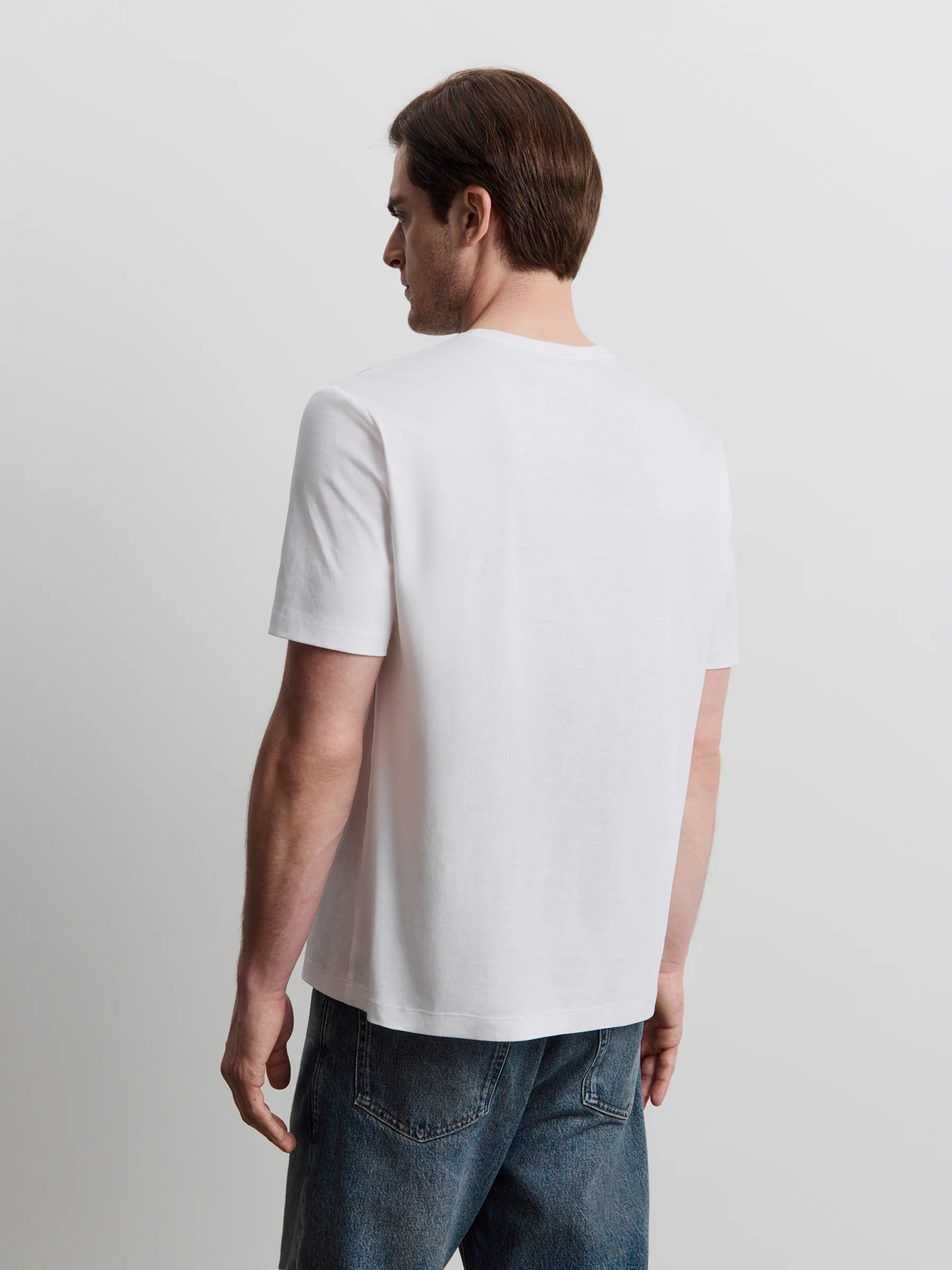 Mercerised cotton T-shirt - Image 5