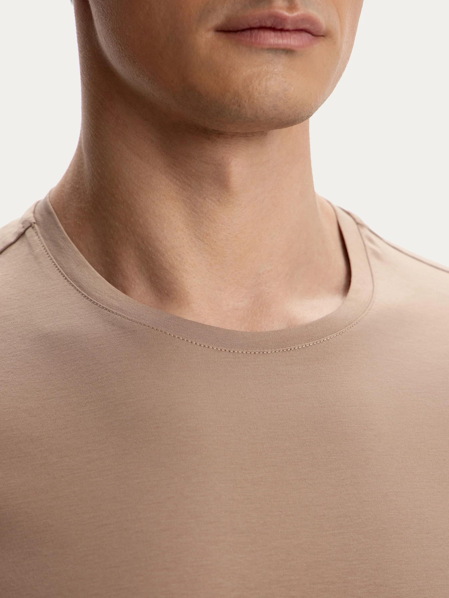 Mercerised cotton T-shirt - Image 3