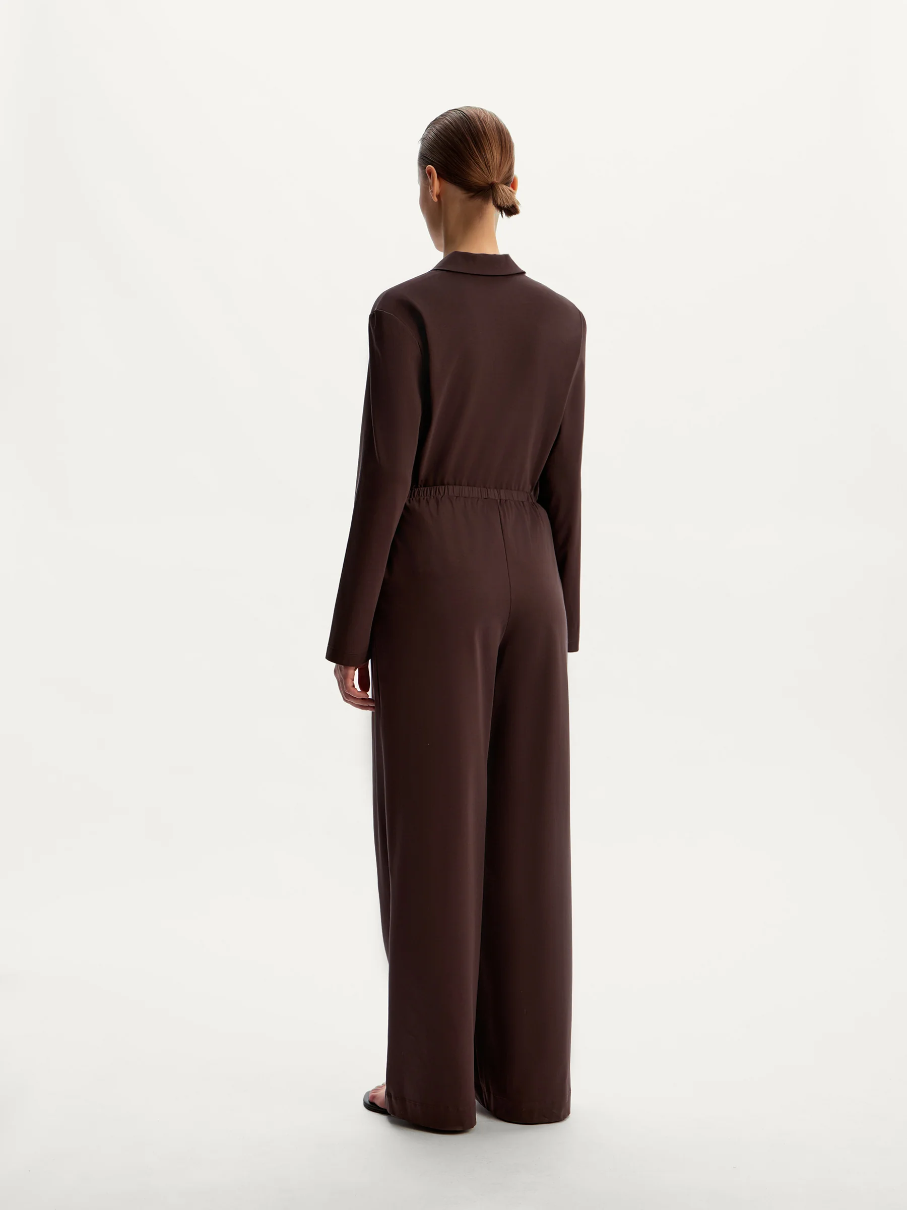 Mercerised cotton trousers - Image 6