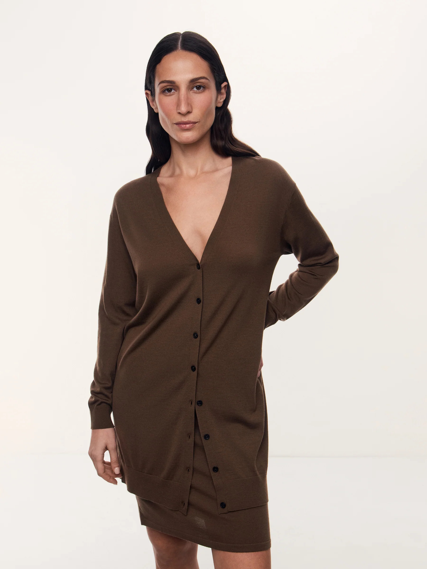 Merino cardigan