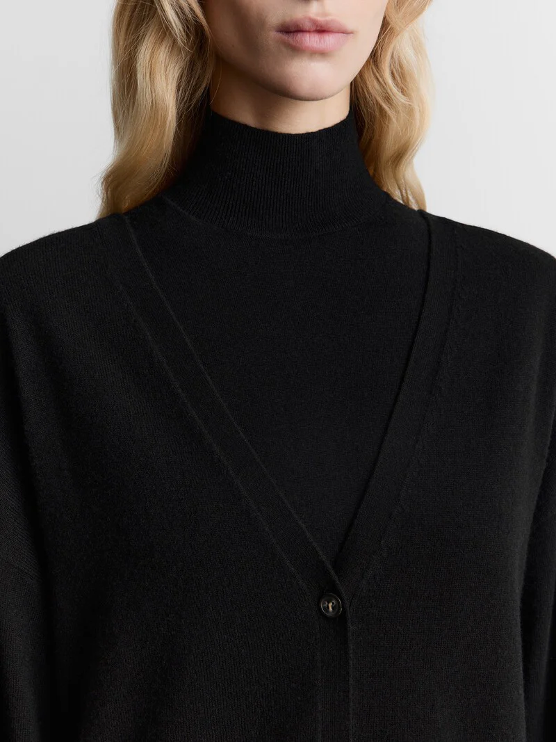 Merino-cashmere cardigan - Image 4