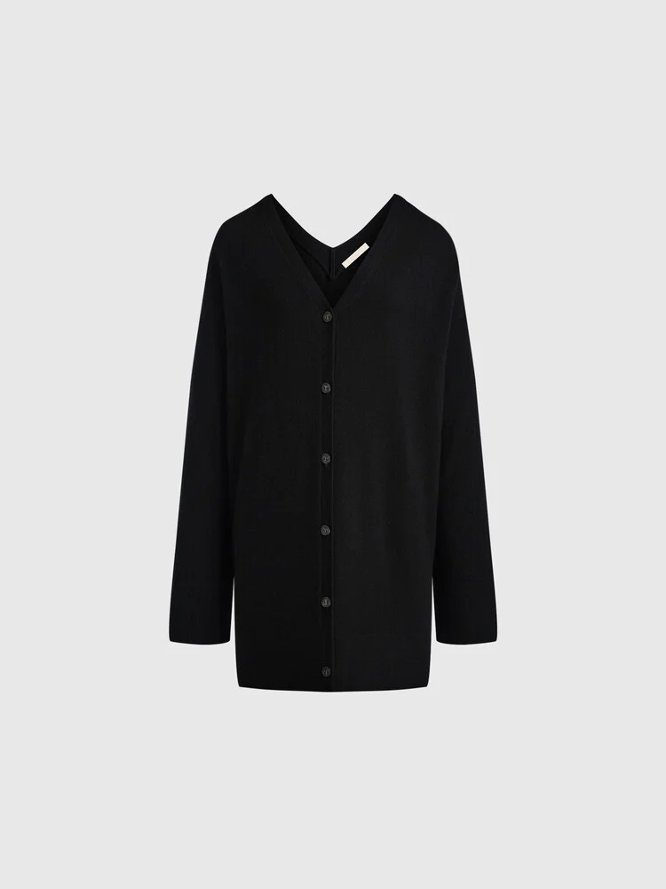 Merino-cashmere cardigan - Image 7