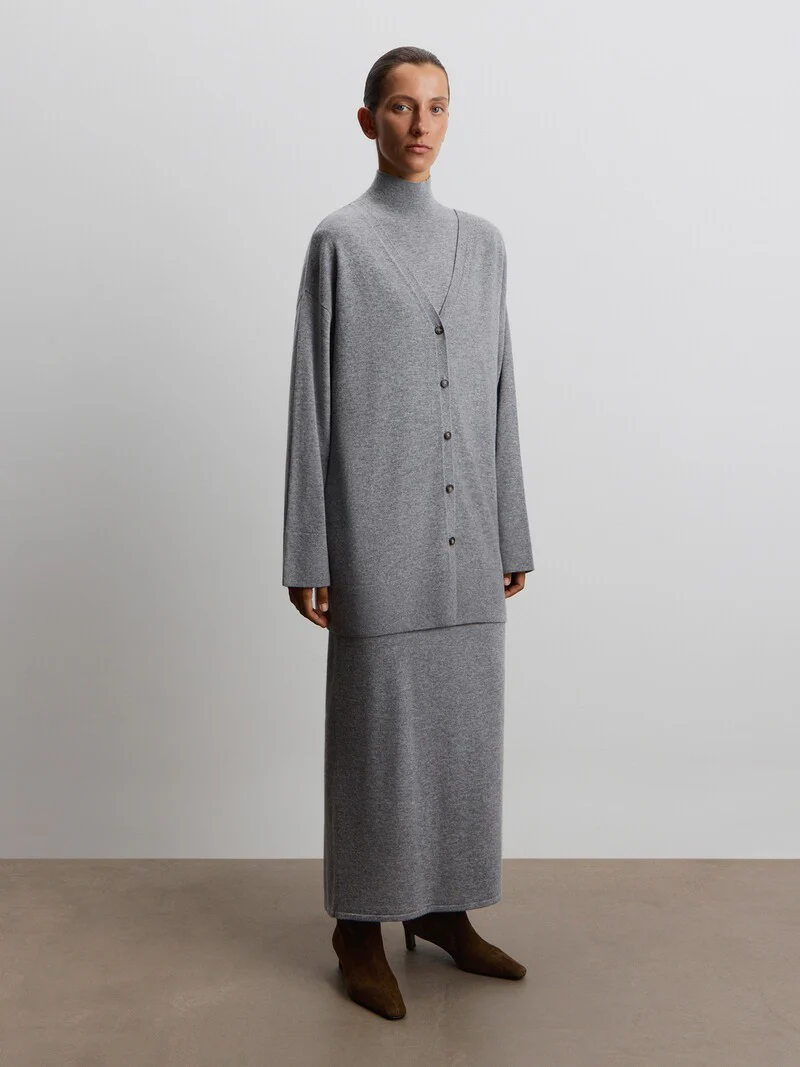 Merino-cashmere cardigan - Image 2