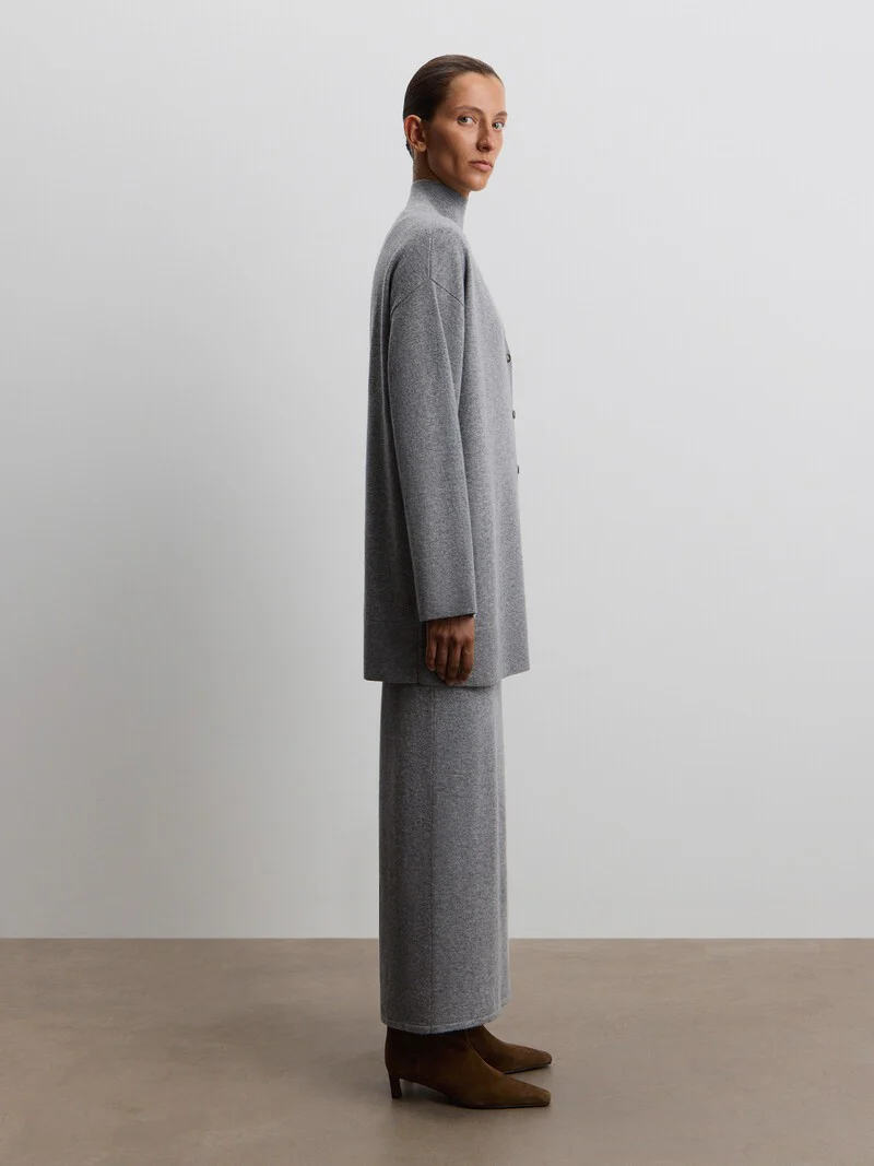 Merino-cashmere cardigan - Image 3
