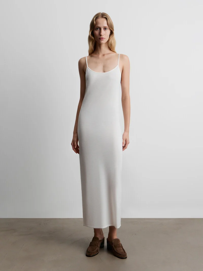 Merino-cashmere slip dress - Image 2