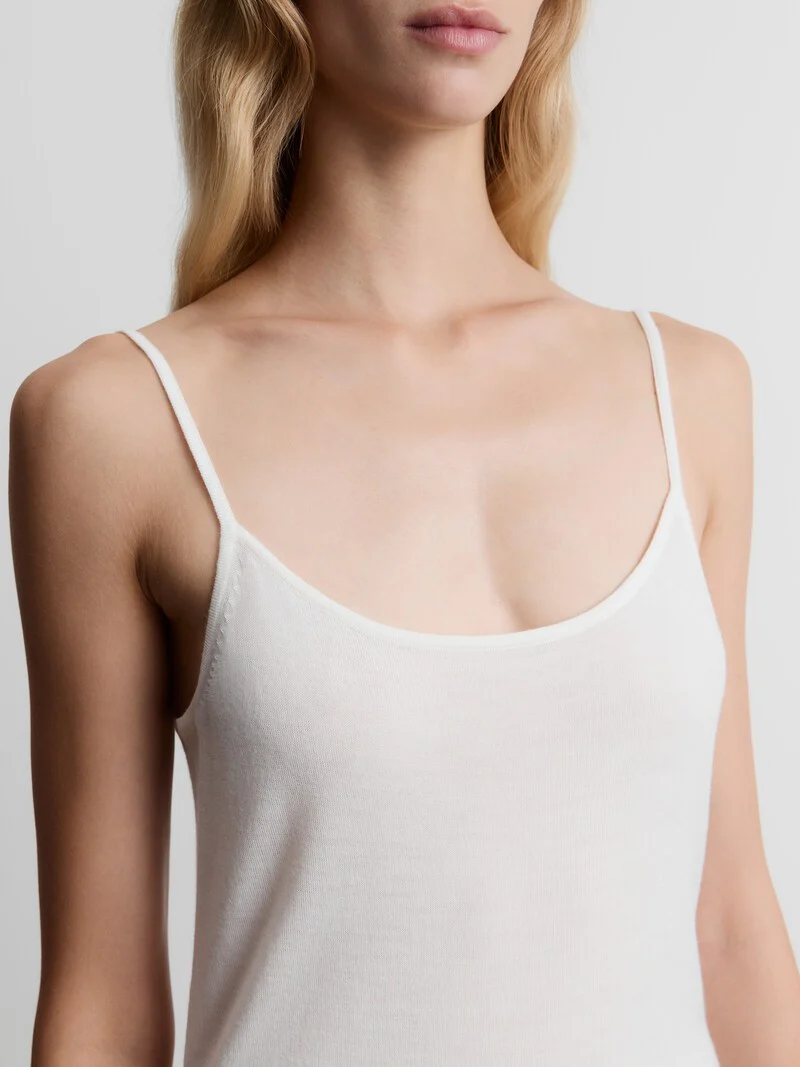 Merino-cashmere slip dress - Image 4