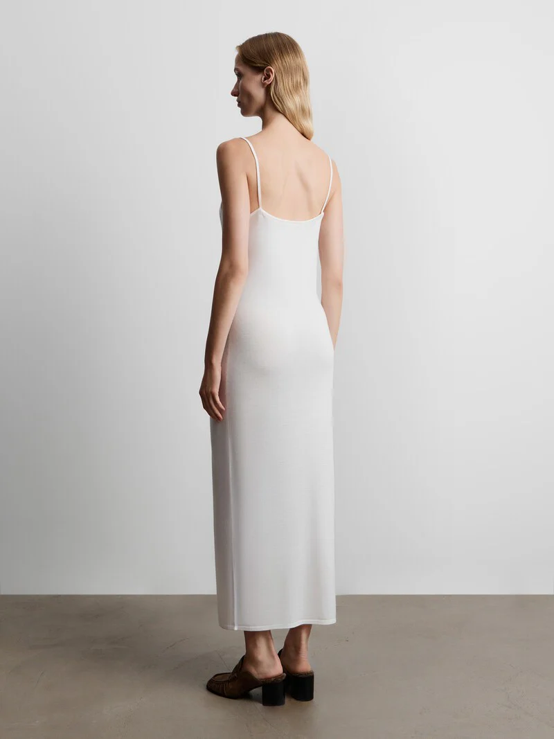 Merino-cashmere slip dress - Image 5