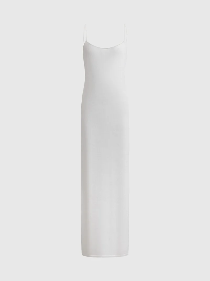 Merino-cashmere slip dress - Image 6