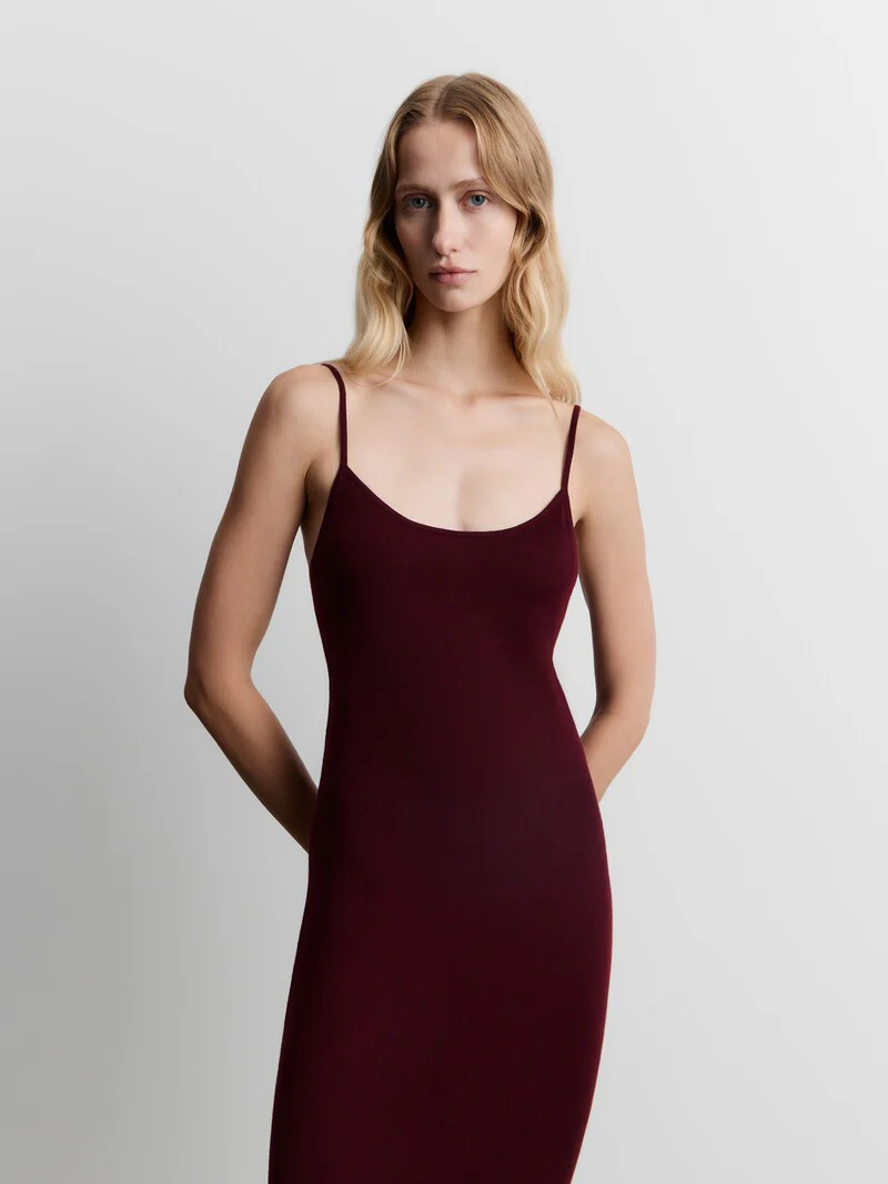 Merino-cashmere slip dress - Image 2