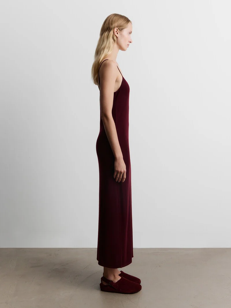 Merino-cashmere slip dress - Image 3
