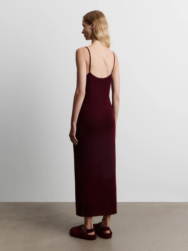 Merino-cashmere slip dress - Image 5
