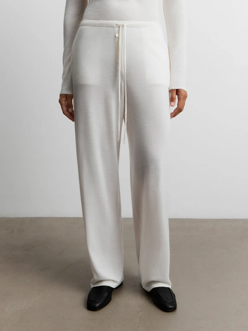 Merino-cashmere trousers - Image 3