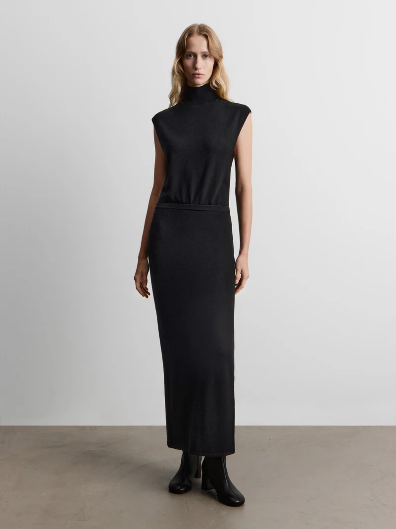 Merino-cashmere turtleneck top - Image 2