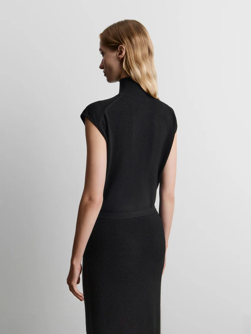 Merino-cashmere turtleneck top - Image 5