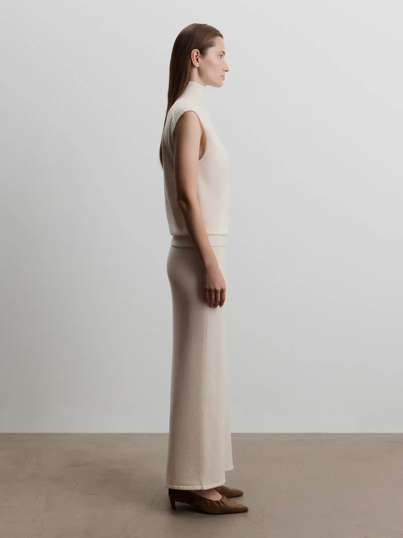 Merino-cashmere turtleneck top - Image 3