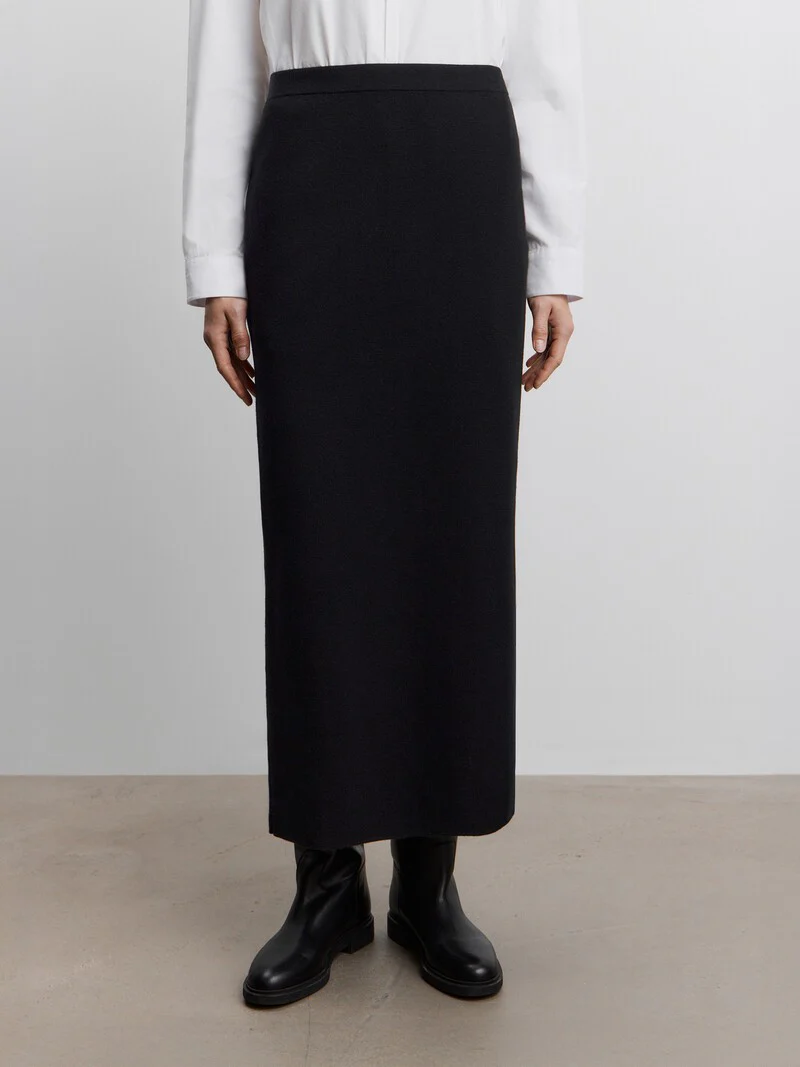 Merino-cotton skirt - Image 3