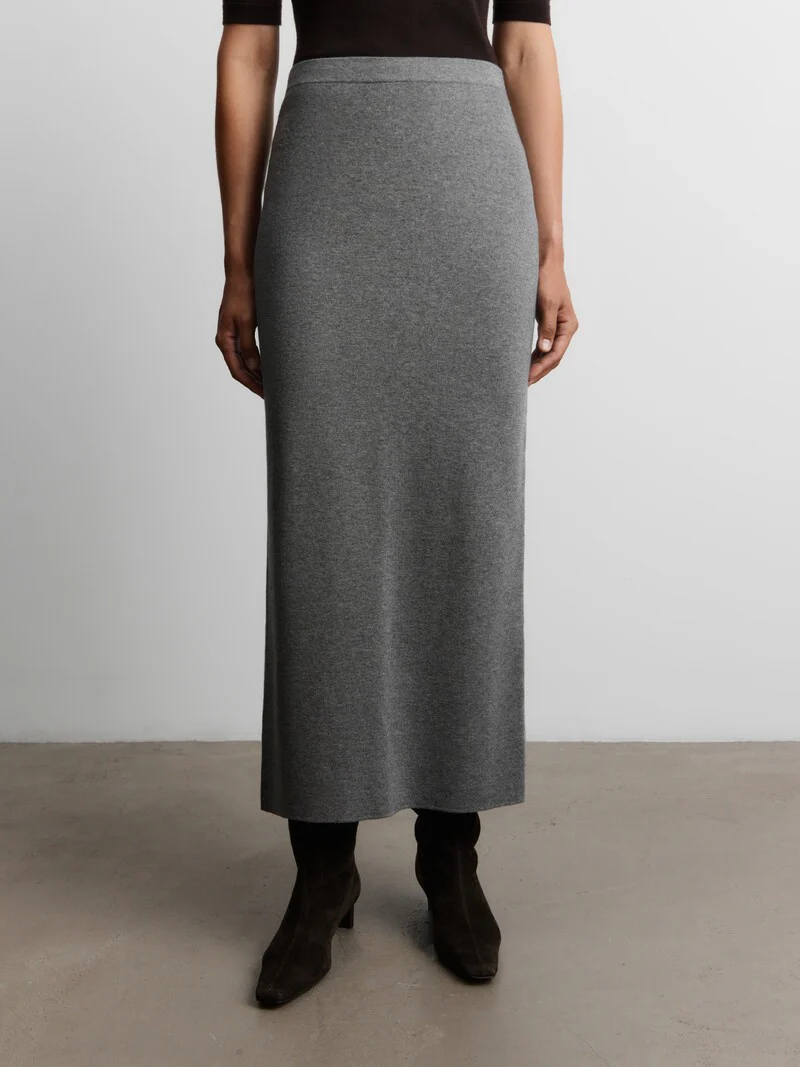 Merino-cotton skirt - Image 3