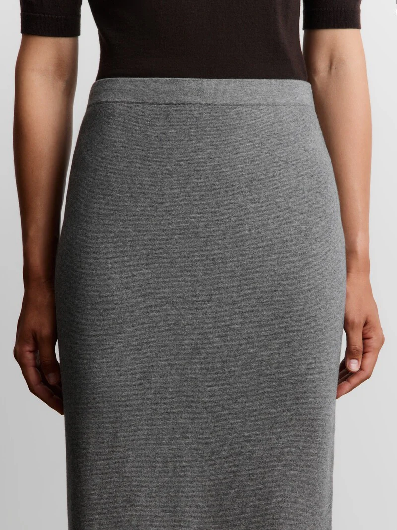 Merino-cotton skirt - Image 4