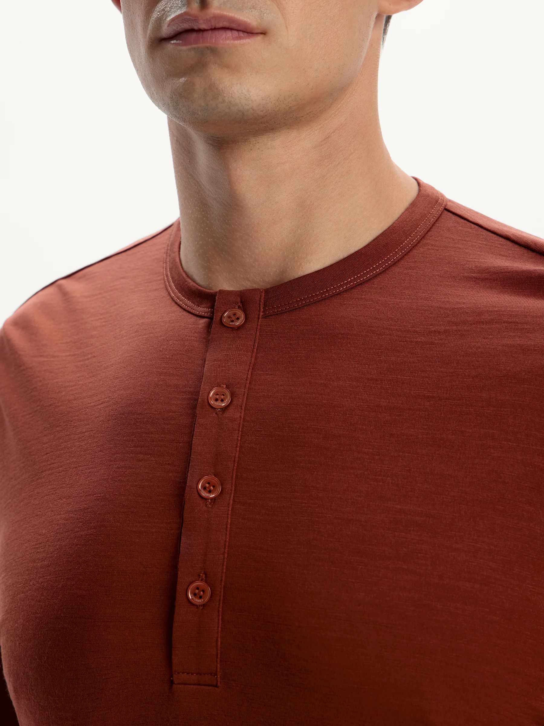Merino Henley T-shirt - Image 3