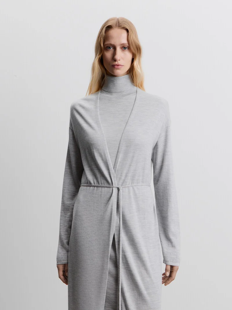 Merino-silk cardigan - Image 3
