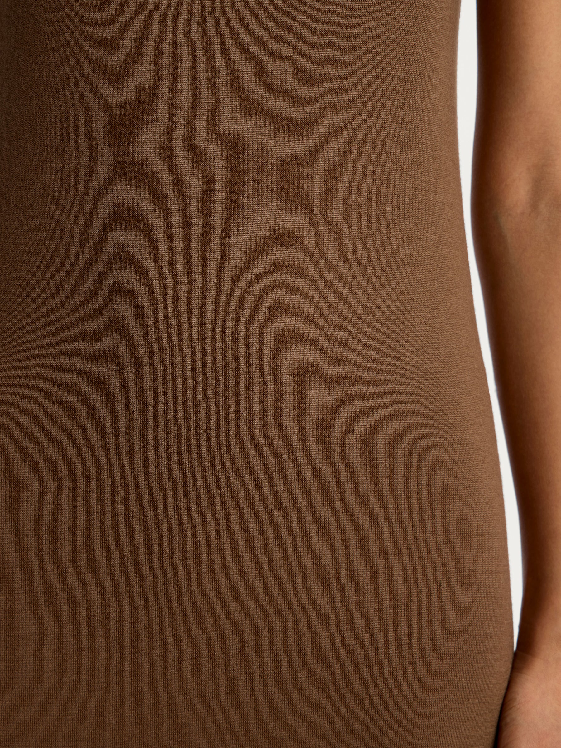 Merino-silk slip dress - Image 5