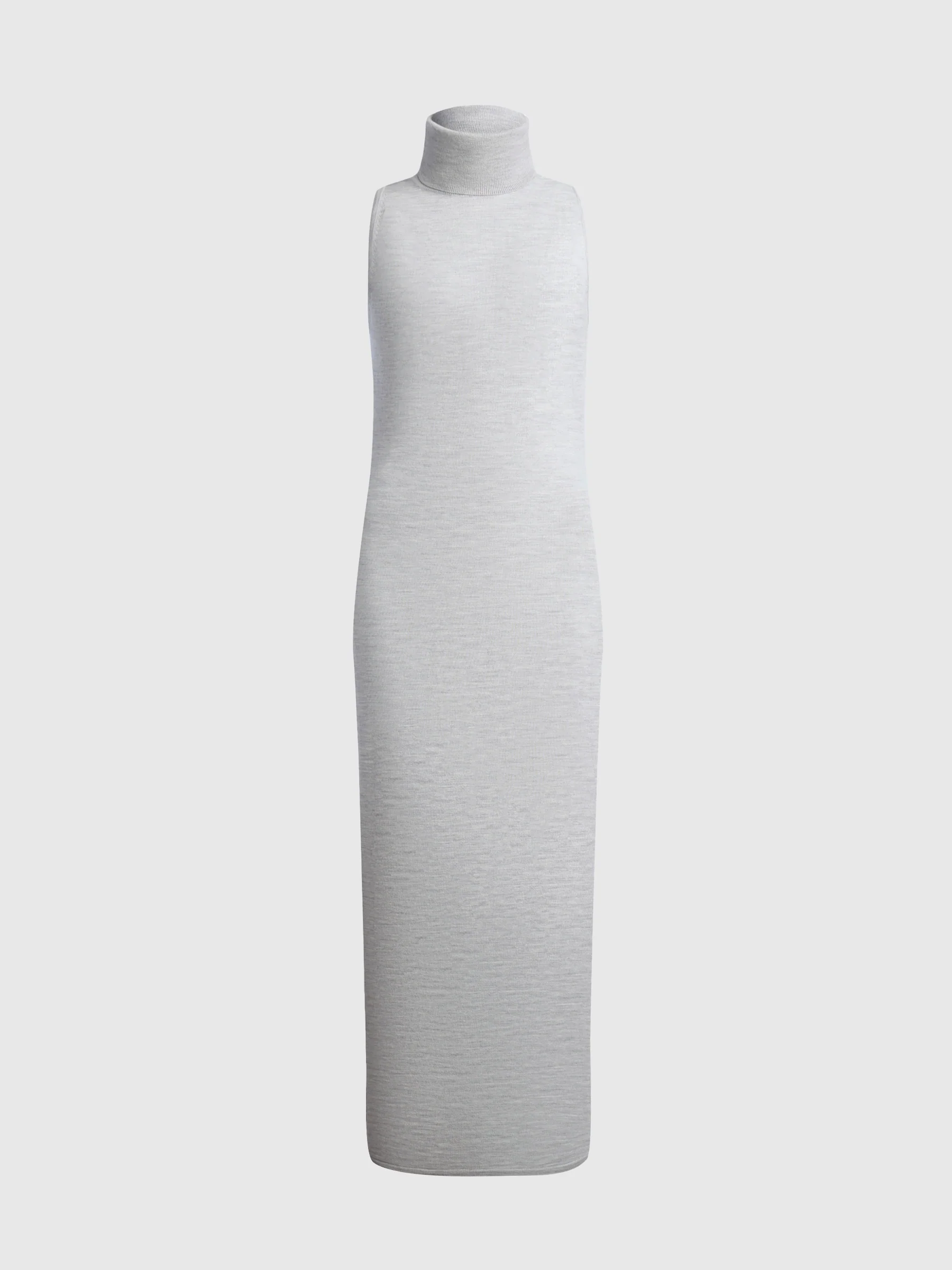 Merino-silk turtleneck dress - Image 5