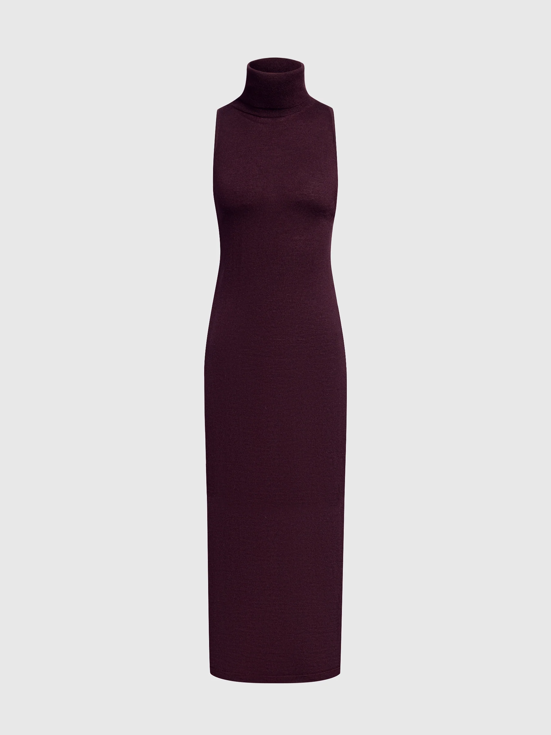 Merino-silk turtleneck dress - Image 6