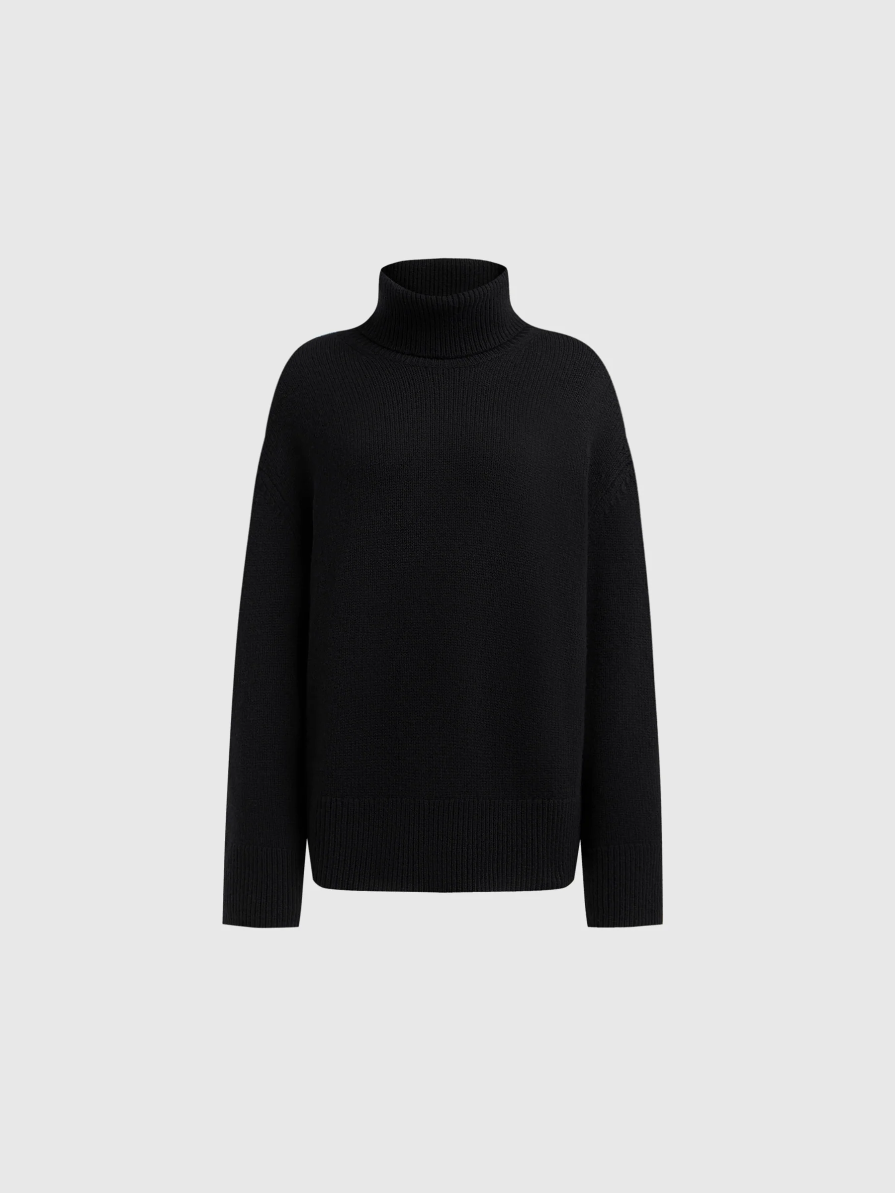 Merino turtleneck jumper - Image 6