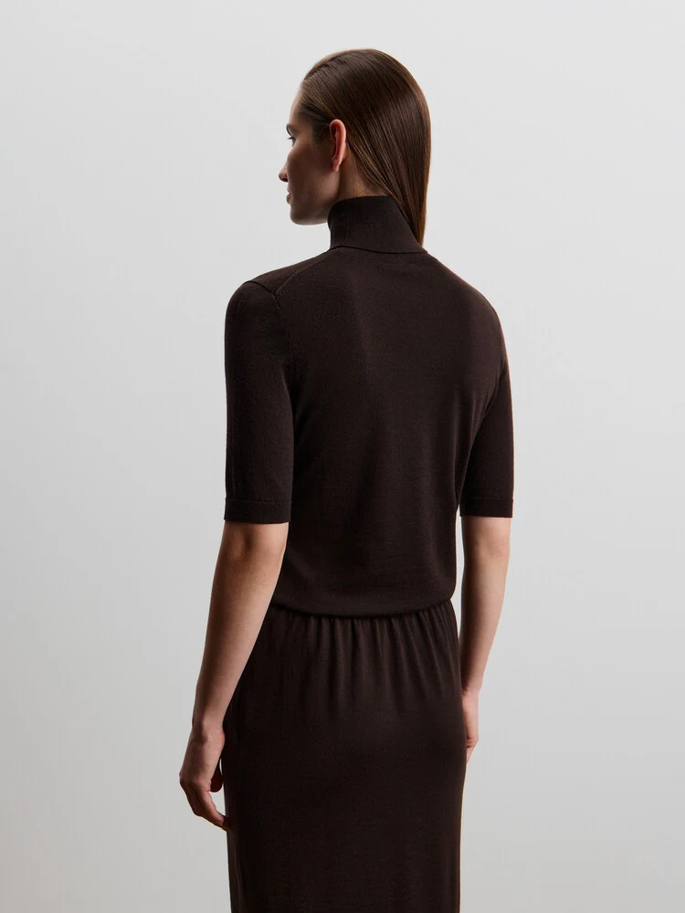 Merino turtleneck top - Image 5