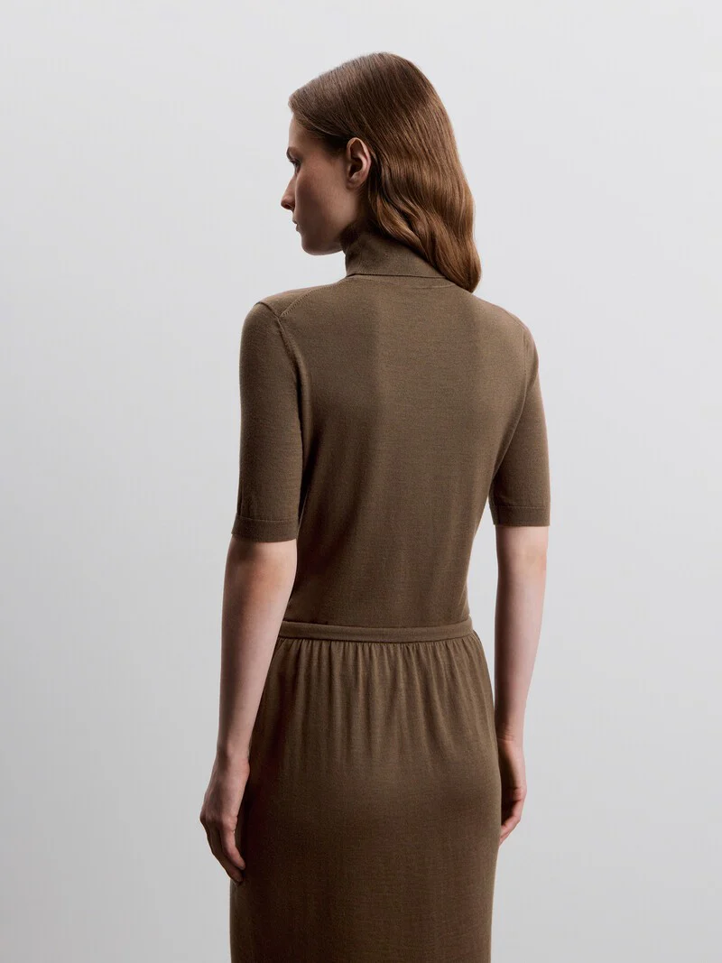 Merino turtleneck top - Image 5