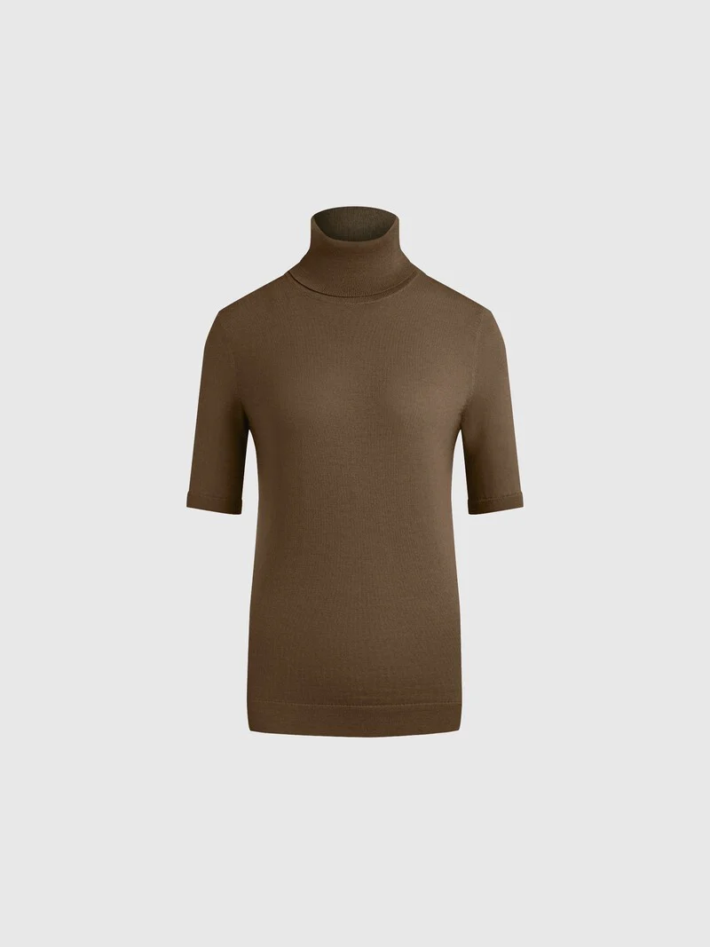 Merino turtleneck top - Image 6