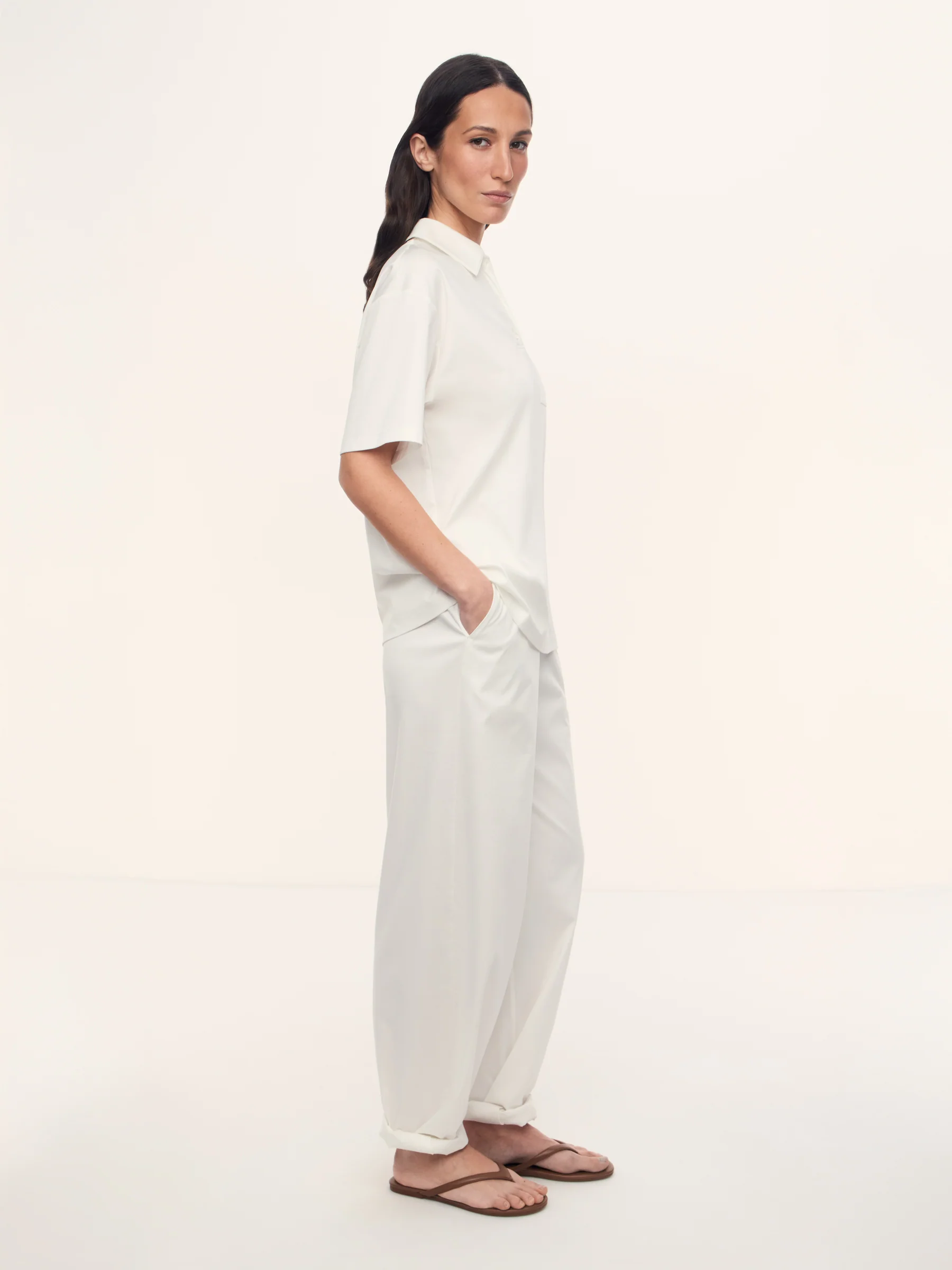 Mica mercerised cotton polo - Image 3