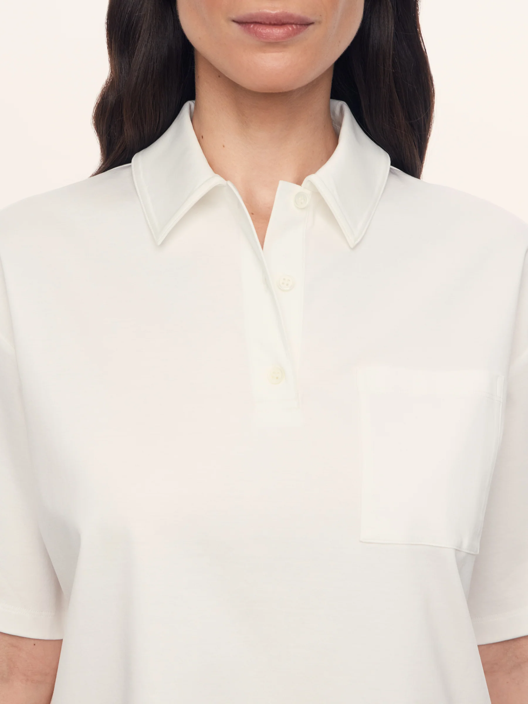 Mica mercerised cotton polo - Image 4