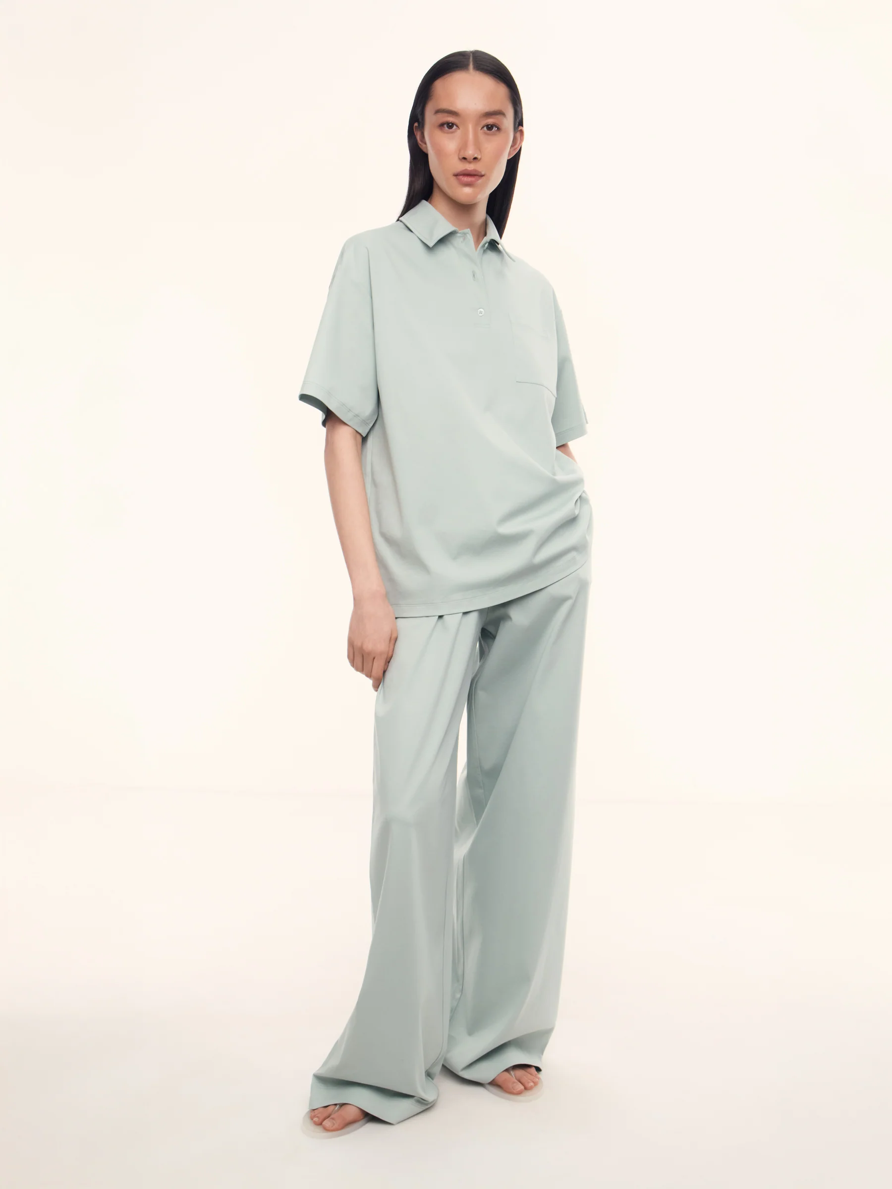 Mica mercerised cotton polo - Image 2