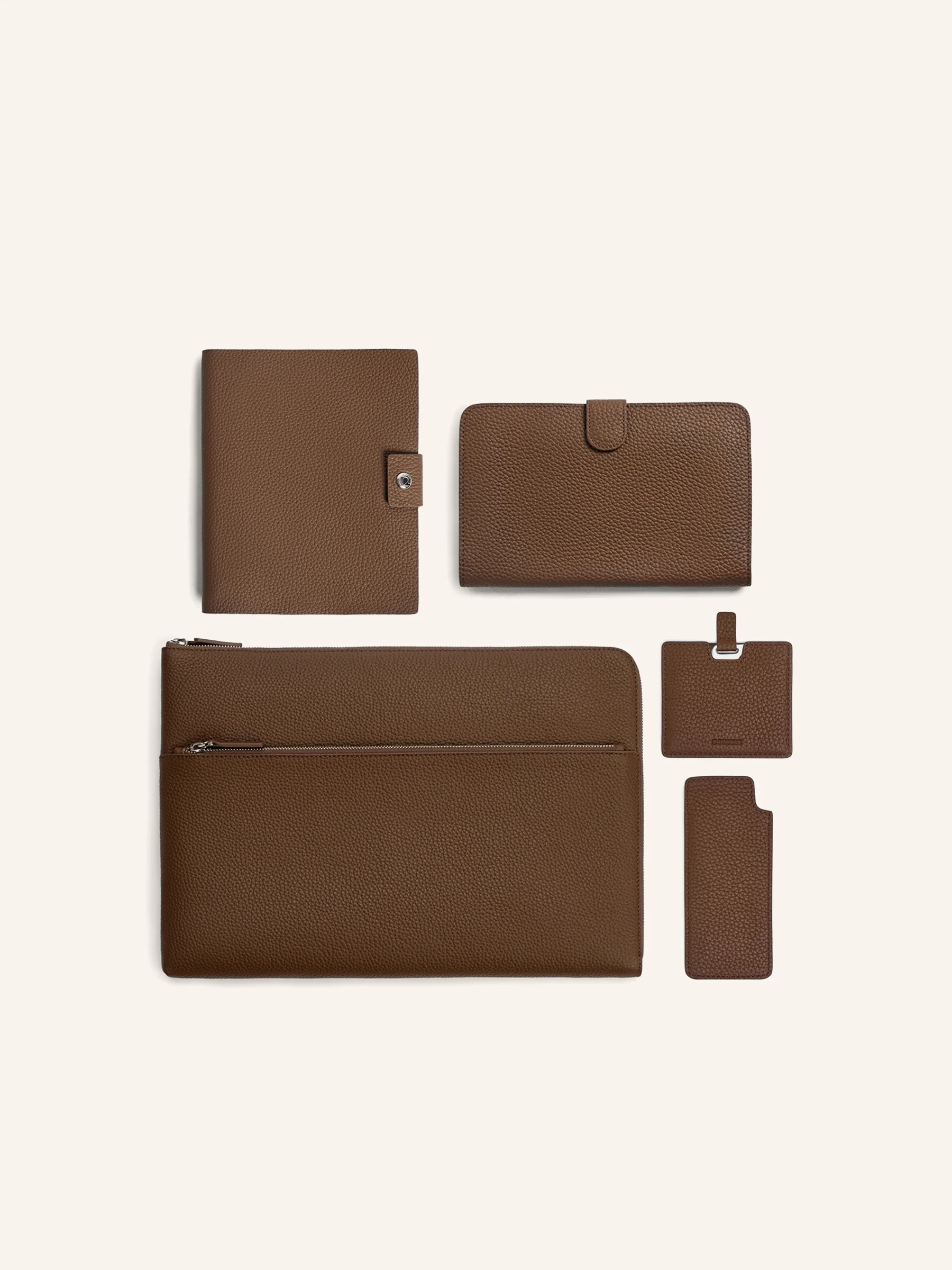 Mirror with leather case - Image 5
