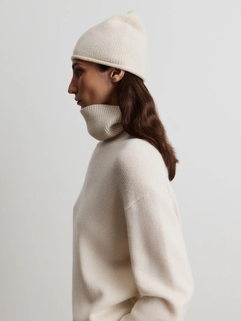 Mist cashmere beanie - Image 3
