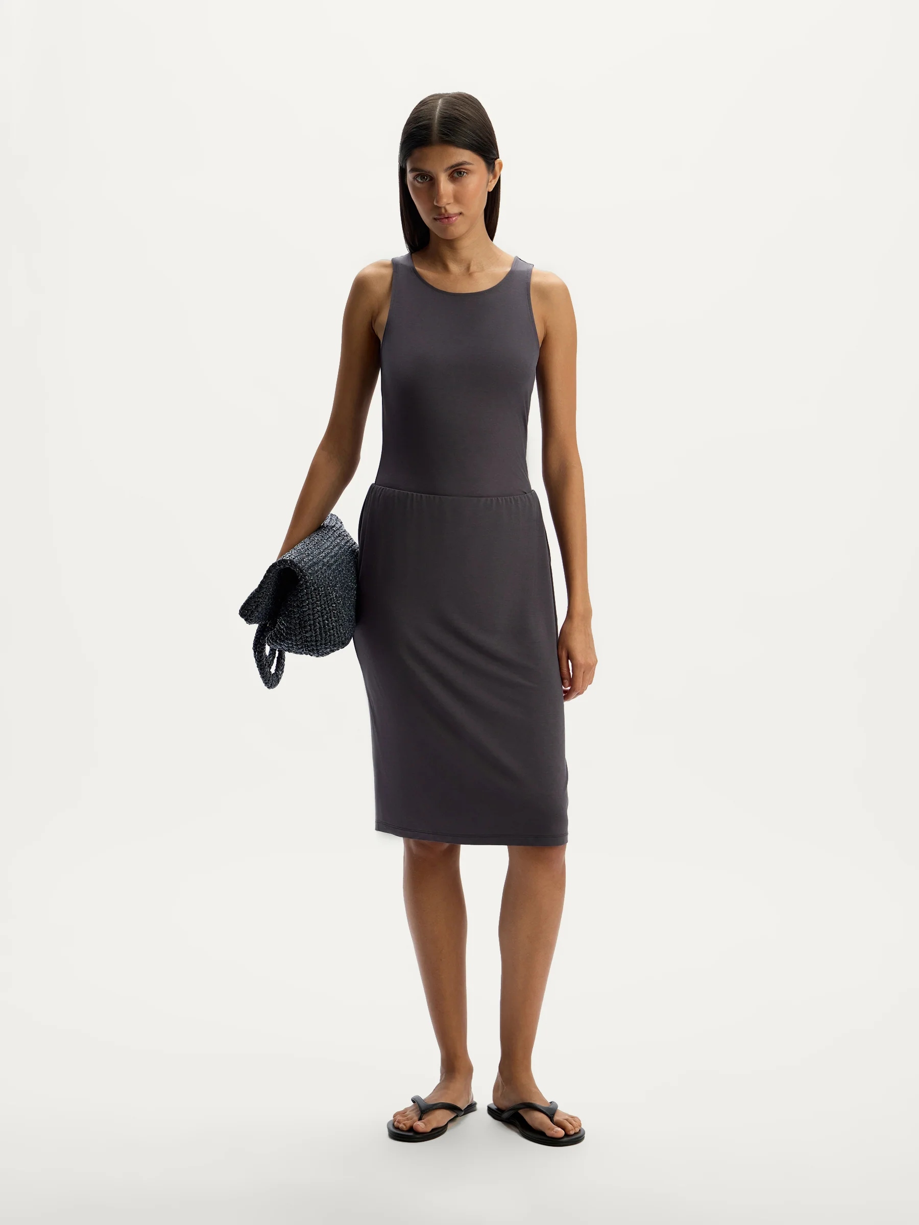 Modal-silk skirt