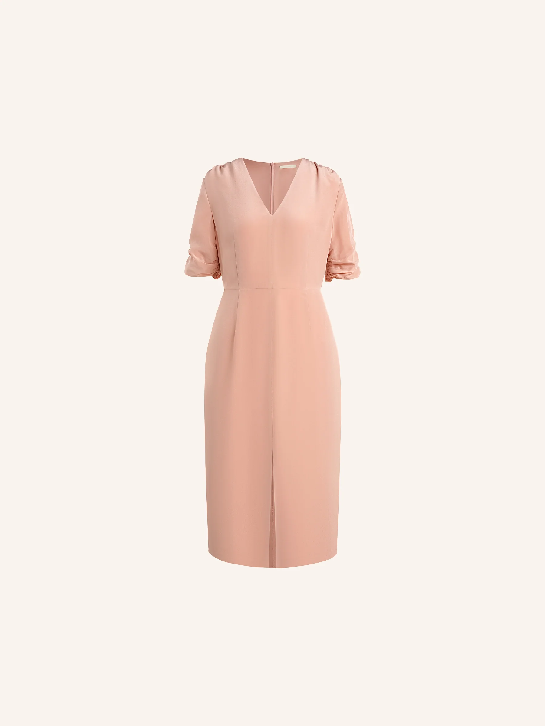 Modernist silk chiffon dress - Image 6