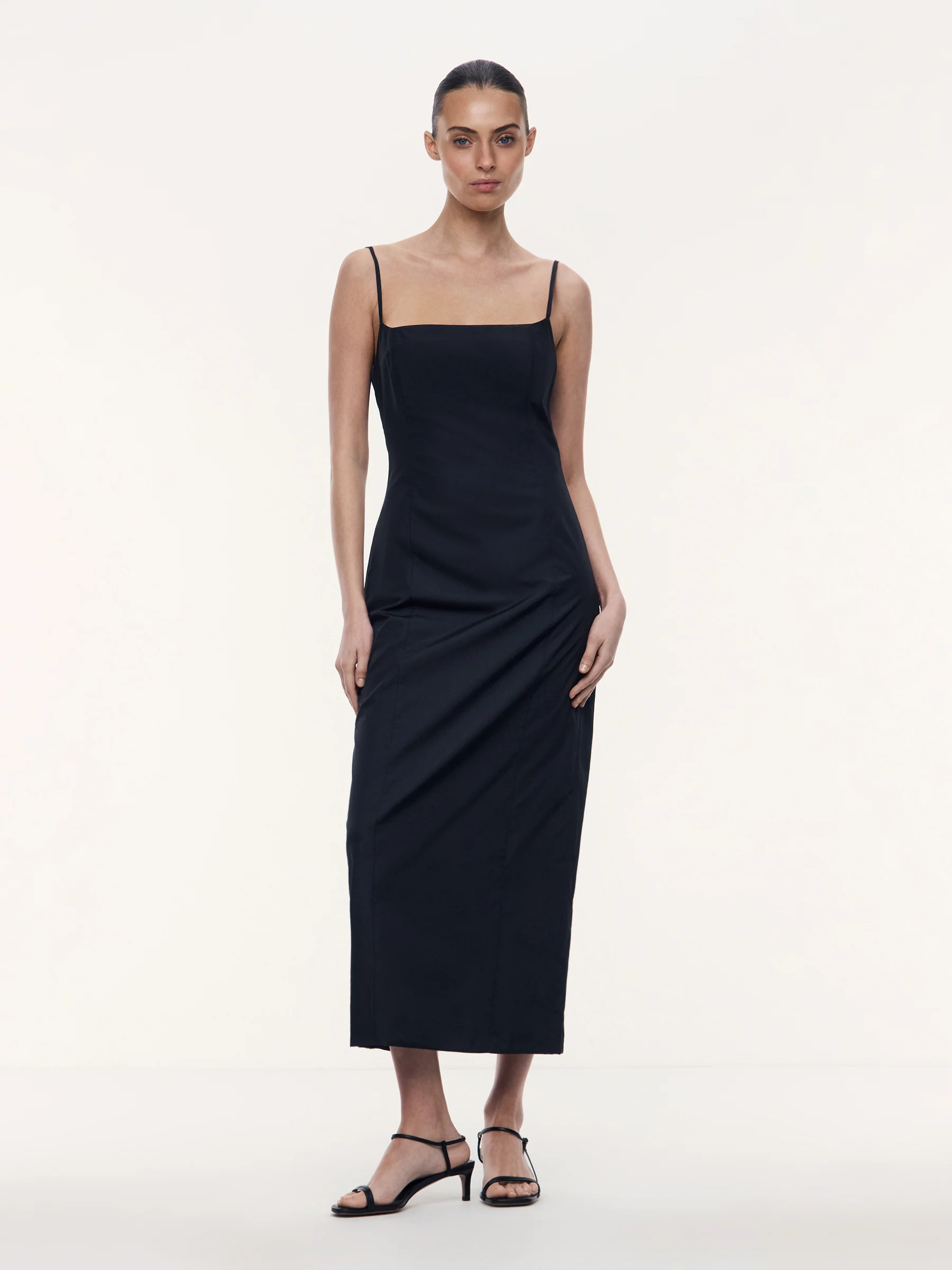 Monica taffeta dress