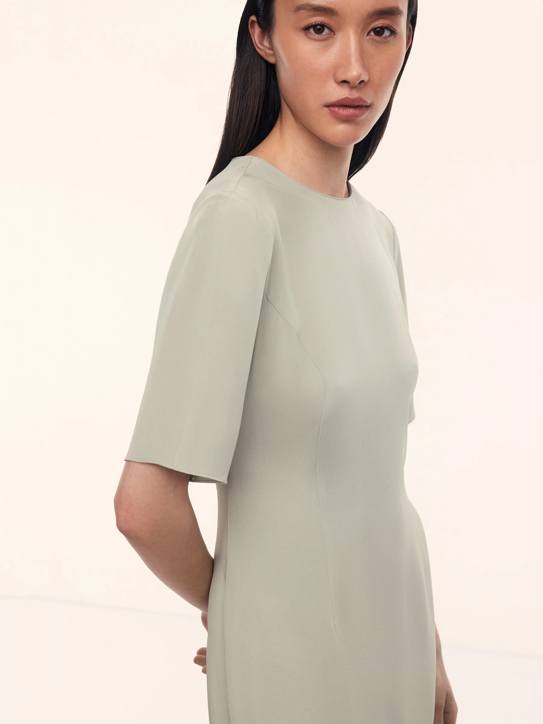 Mulberry silk dress - Image 4