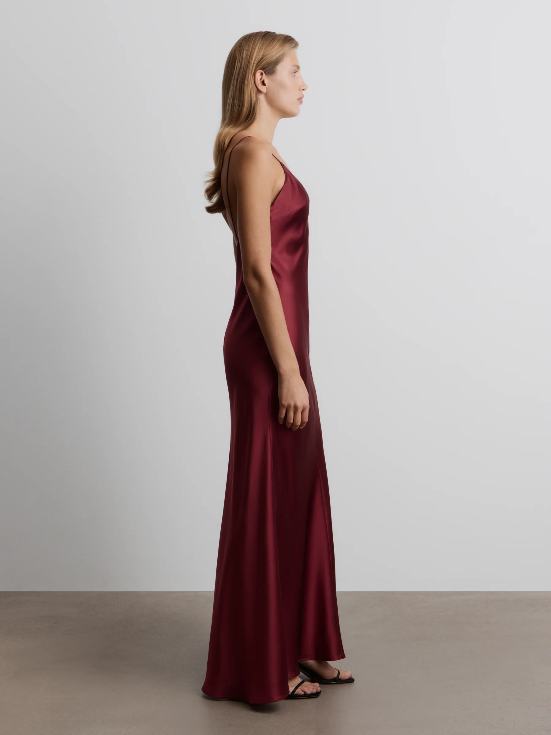 Mulberry silk maxi dress - Image 2