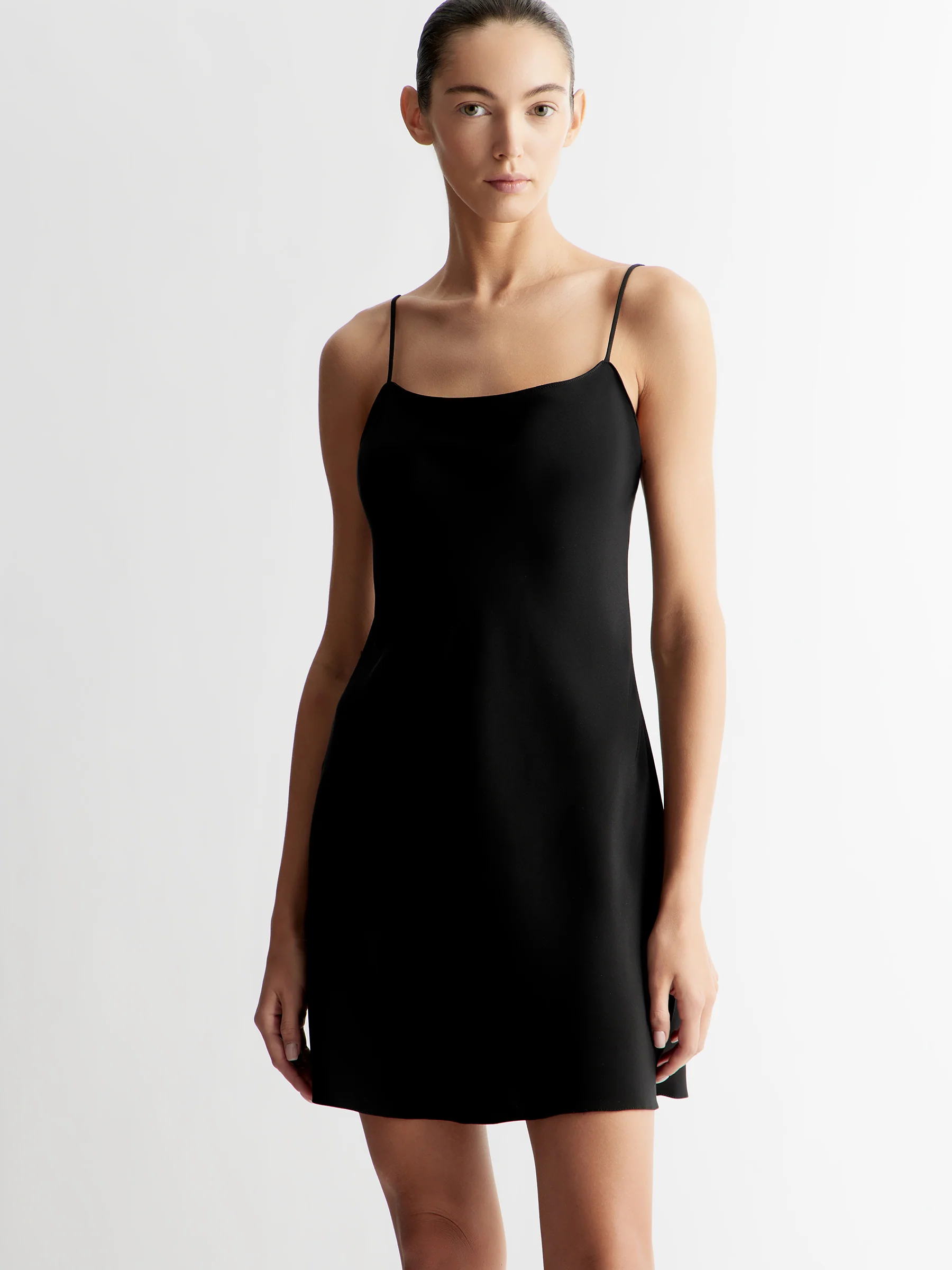 Mulberry silk mini dress - Image 3