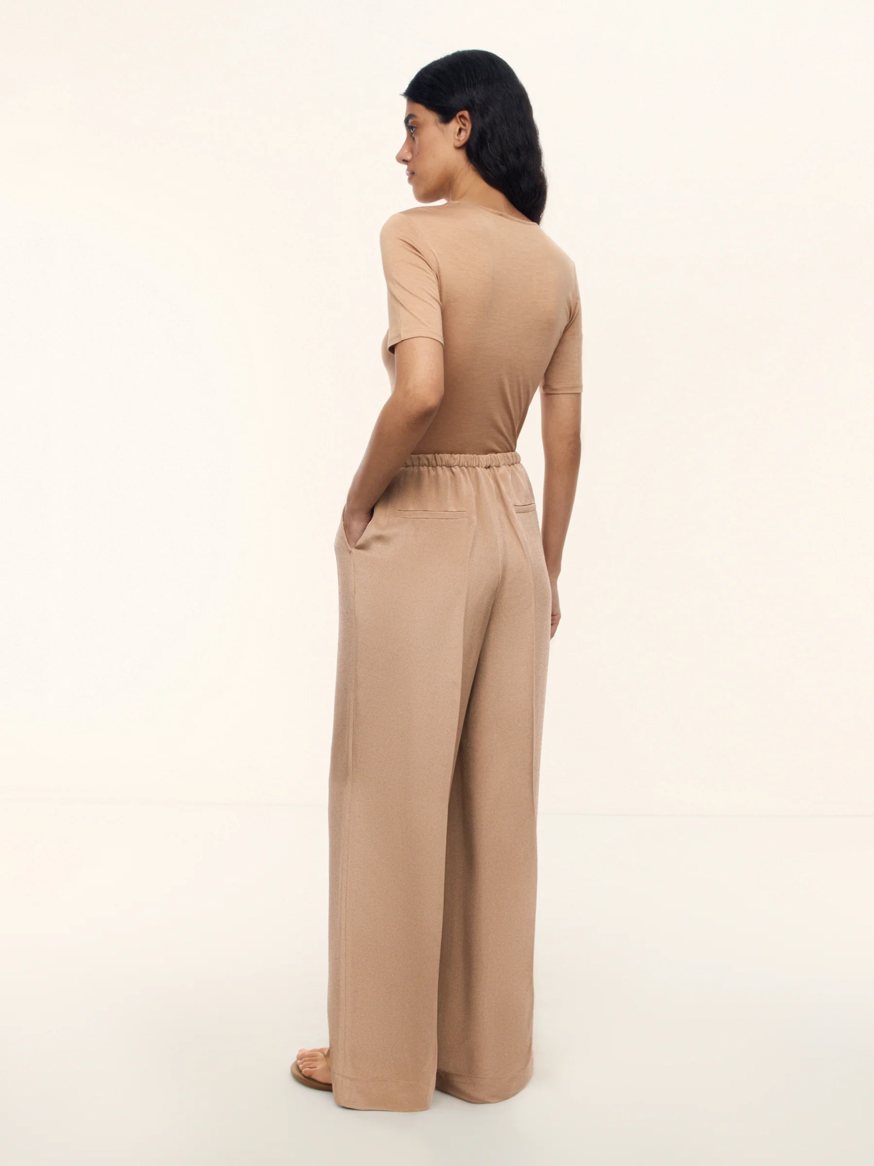 Mulberry silk trousers - Image 5