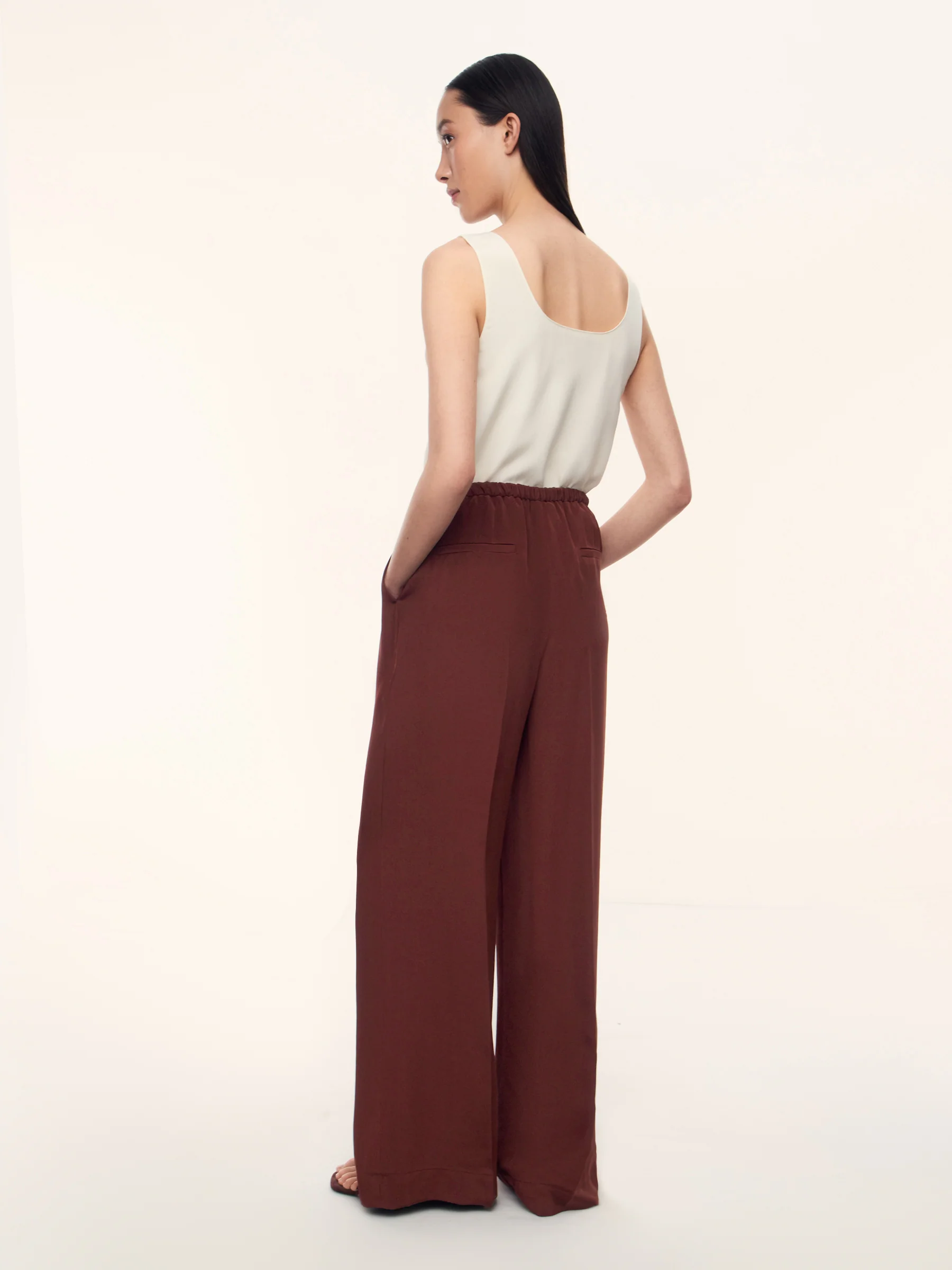 Mulberry silk trousers - Image 5