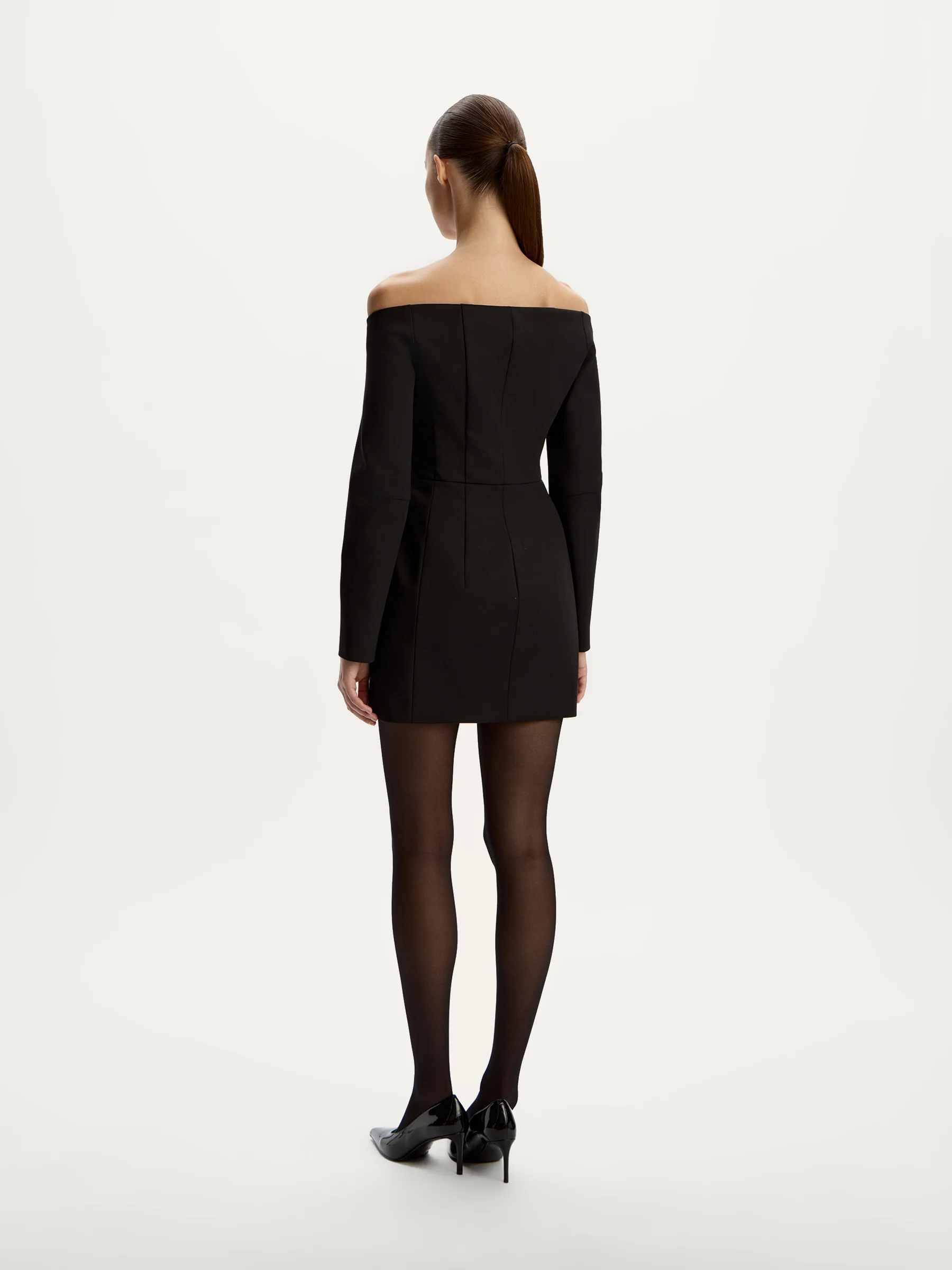 Off-shoulder mini dress - Image 5