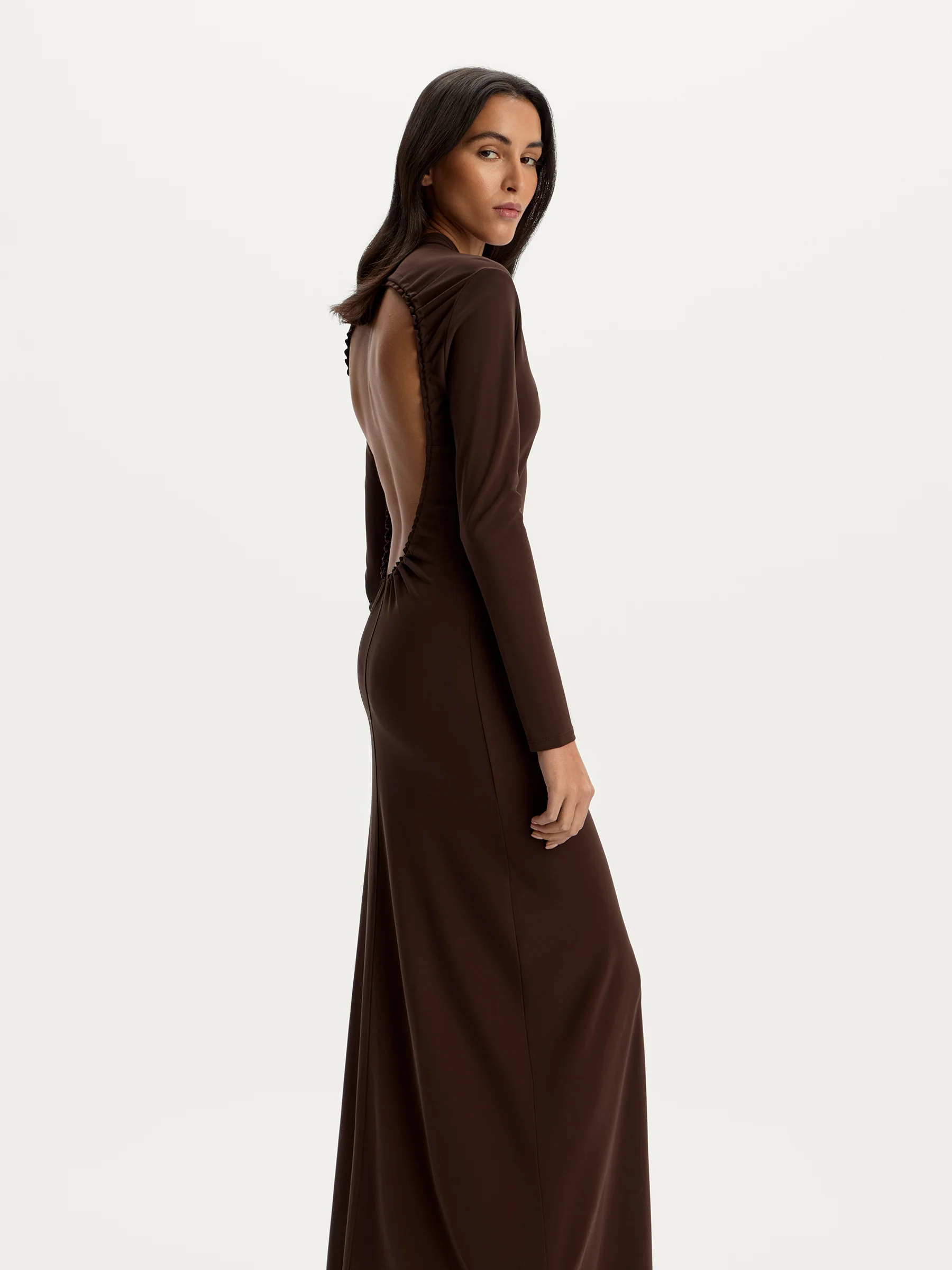 Open-back maxi dress - Image 3