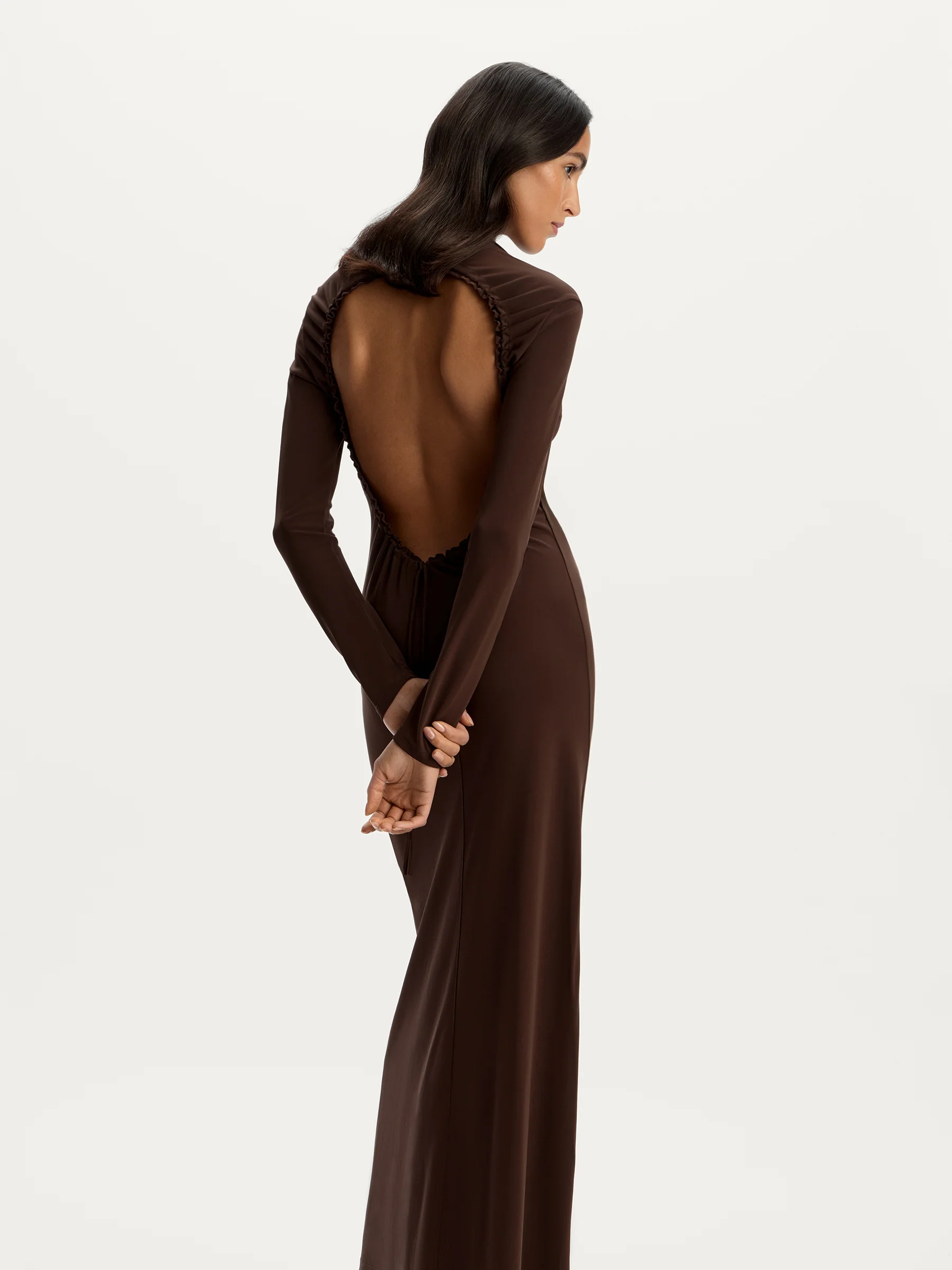 Open-back maxi dress - Image 4
