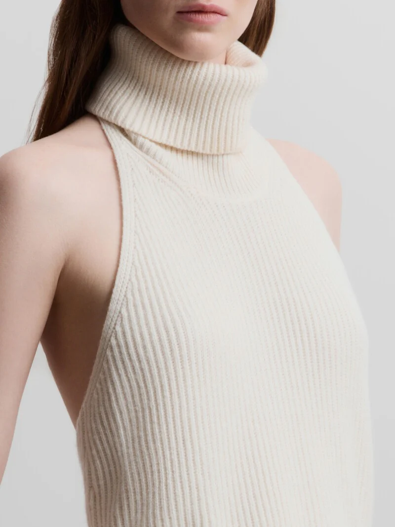Open-back merino top - Image 4