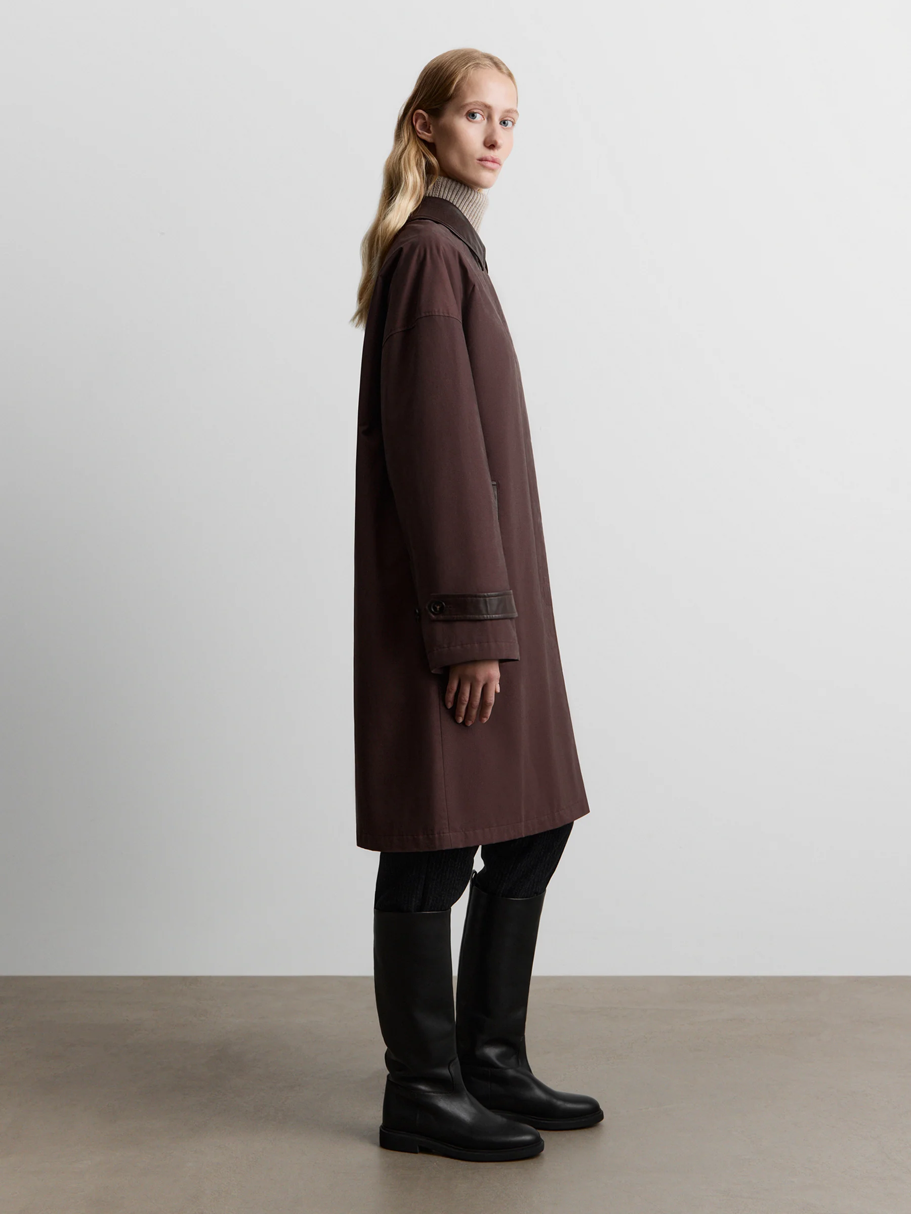 Padded mac coat - Image 2